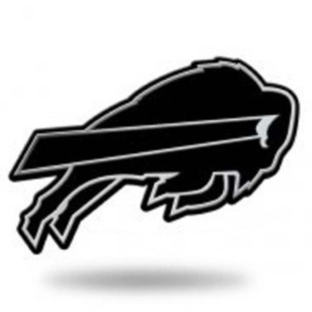 Buffalo Bills 3"×3" Chrome Plastic Auto Emblem NFL Rico Industries
